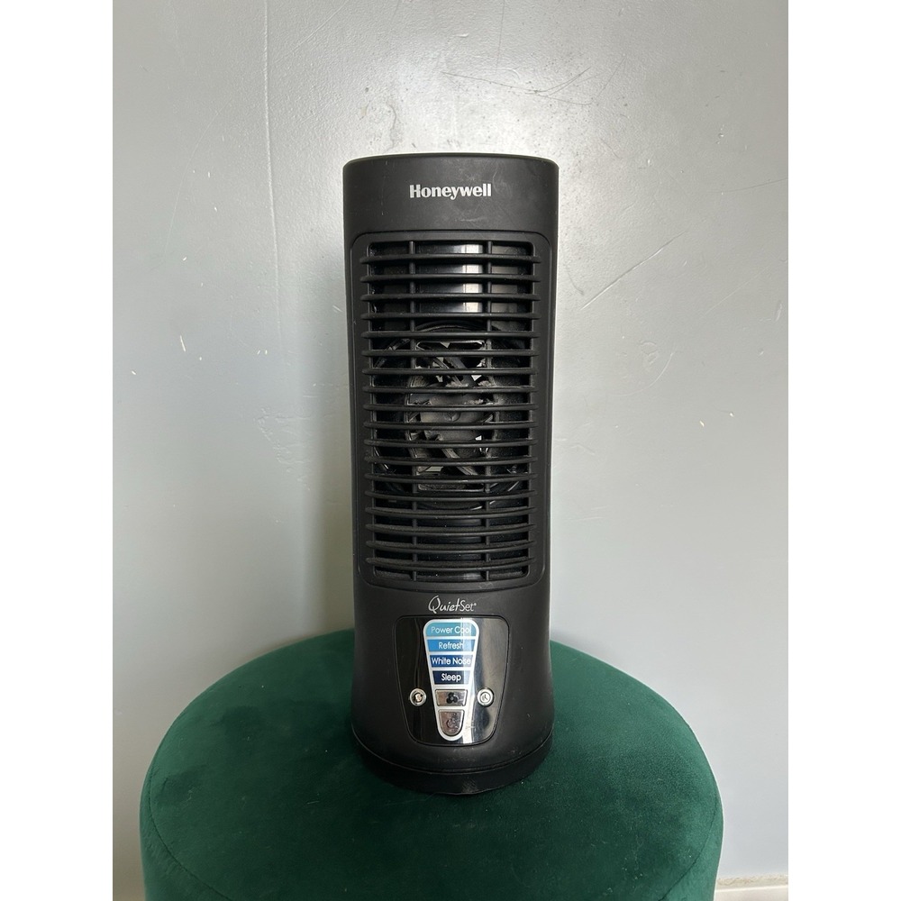 Honeywell Honeywell QuietSet 13" Oscillating Table Fan 4-Speed Auto Timer HTF210